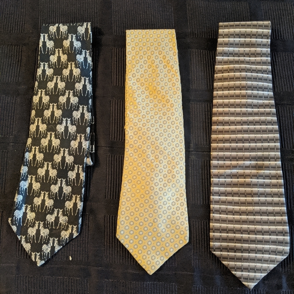 Vintage silk ties